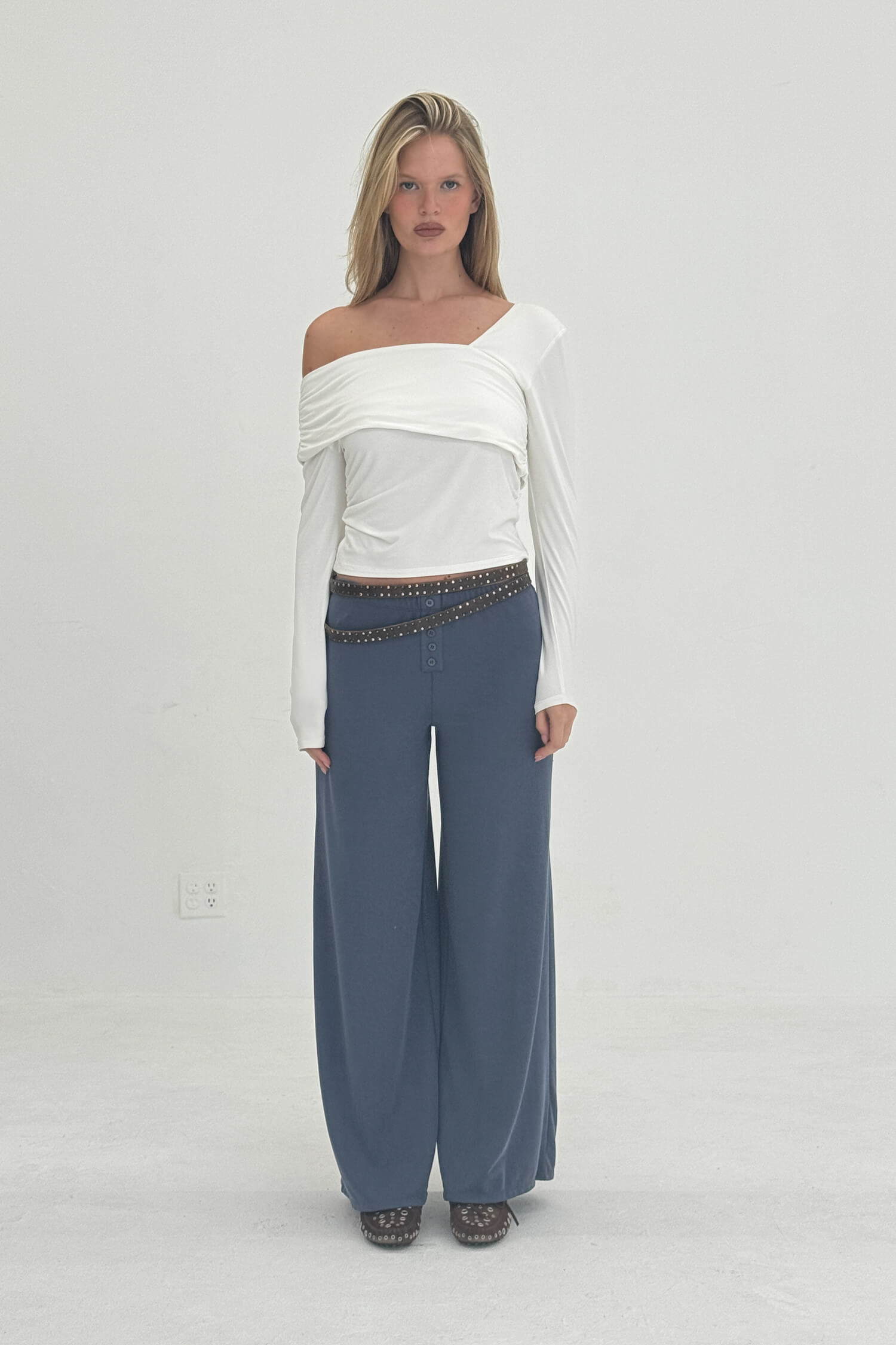 Half Open Shoulder Top